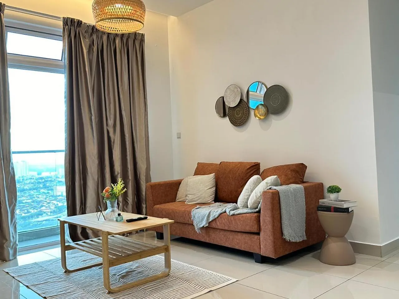 Twin Galaxy Muji Style 2 Bedroom With Balcony High Floor Nice City View Johor Bahru 0*,