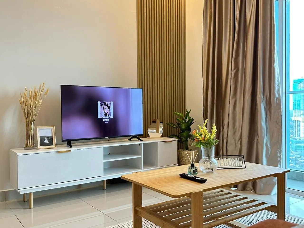 Apartment Twin Galaxy Muji Style 2 Bedroom With Balcony High Floor Nice City View Johor Bahru Malaysia